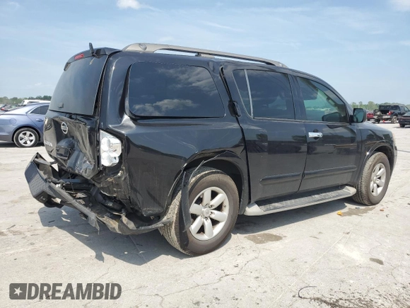 2014 Nissan Armada SV z VIN 5N1AA0NDXEN605615, wystawiony jako Copart lot #54844165 z przebiegiem 123 018 mil mil oraz Czysty tytuł • Clean title. Historia ofert i sprzedaży dostępna na DreamBid. Obrazek 3.