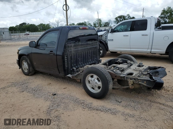 2006 Chevrolet Colorado LS z VIN 1GCCS148168295231, wystawiony jako Copart lot #54181725 z przebiegiem 80 156 mil mil oraz Szkoda całkowita • Salvage title. Historia ofert i sprzedaży dostępna na DreamBid. Obrazek 2.