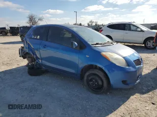 2008 Toyota Yaris with VIN JTDJT923285179759, listed as a Copart auction lot 89194665 with 258,440 mi miles and Salvage Title. Bid and sale history available at carsss.com. Image 4.