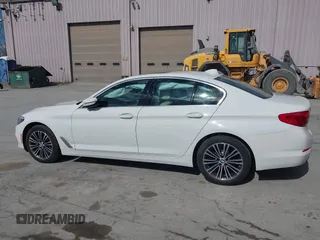 2019 BMW 5 Series 530i xDrive with VIN WBAJA7C5XKWW23351, listed as a IAAI auction lot 41760342 with 45,869 mi miles and . Bid and sale history available at carsss.com. Image 14.