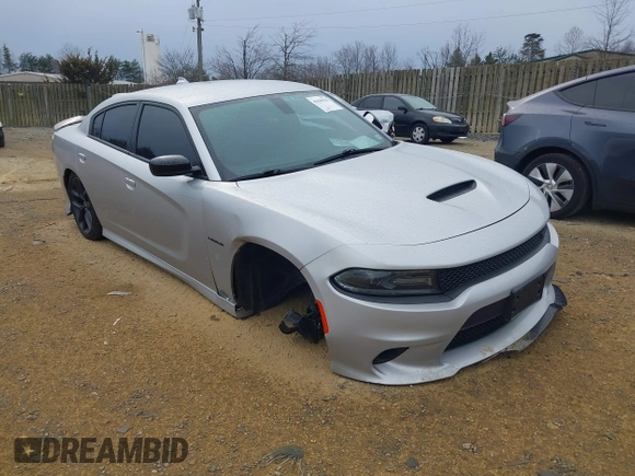 2020 Dodge Charger R/T with VIN 2C3CDXCTXLH107853, listed as a IAAI auction lot 41638782 with 49,076 mi miles and . Bid and sale history available at carsss.com. Image 1.