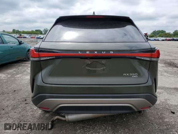 2023 Lexus RX 350 z VIN 2T2BAMCA4PC034987, wystawiony jako Copart lot #58413985 z przebiegiem 23 305 mil mil oraz Szkoda całkowita • Salvage title. Historia ofert i sprzedaży dostępna na DreamBid. Obrazek 6.