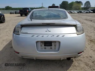 2006 Mitsubishi Eclipse GS with VIN 4A3AK24F56E011559, listed as a Copart auction lot 52045284 with 121,564 mi miles and Salvage Title. Bid and sale history available at carsss.com. Image 6.