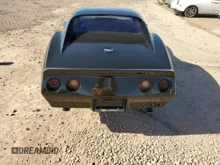 1977 Chevrolet Corvette with VIN 1Z37L7S412823, listed as a Copart auction lot 82405174 with 9,206 mi miles and Clean title. Bid and sale history available at DreamBid. Image 10.