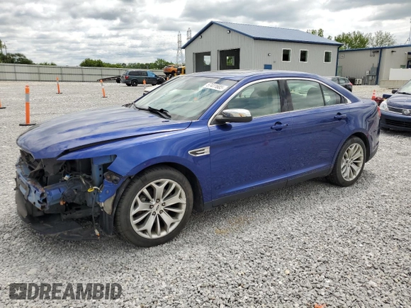 2015 Ford Taurus Limited with VIN 1FAHP2J85FG133521, listed as a Copart auction lot 57411685 with 140,535 mi miles and Salvage title. Bid and sale history available at DreamBid. Image 1.
