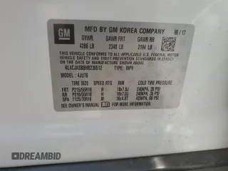 2017 Buick Encore Preferred with VIN KL4CJASB8HB238512, listed as a Copart auction lot 61599505 with 70,439 mi miles and Salvage title. Bid and sale history available at DreamBid. Image 12.