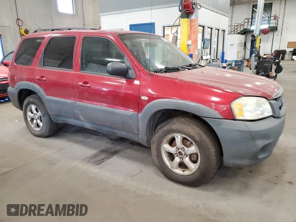 2006 Mazda Tribute i with VIN 4F2YZ02Z16KM02563, listed as a Copart auction lot 75724264 with 177,486 mi miles and Clean Title. Bid and sale history available at carsss.com. Image 4.