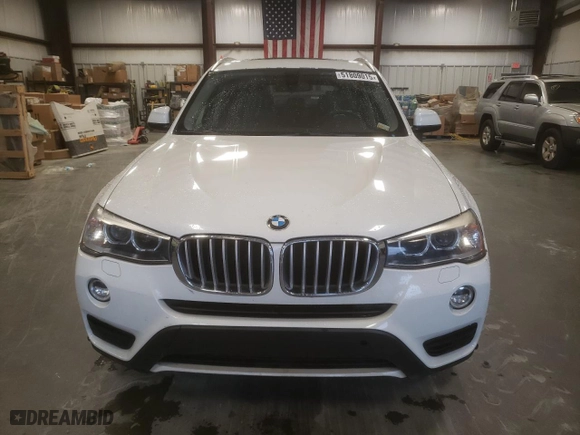 2015 BMW X3 xDrive28i with VIN 5UXWX9C50F0D53298, listed as a Copart auction lot 51809015 with 120,568 mi miles and Clean Title. Bid and sale history available at carsss.com. Image 5.