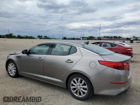 2015 Kia Optima EX with VIN 5XXGN4A75FG456554, listed as a Copart auction lot 58704005 with 114,146 mi miles and Salvage title. Bid and sale history available at DreamBid. Image 2.