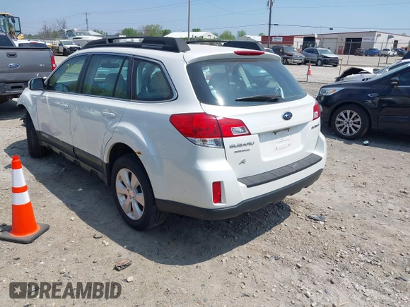 2012 Subaru Outback 2.5i with VIN 4S4BRCAC1C3233957, listed as a IAAI auction lot 42234430 with 168,076 mi miles and . Bid and sale history available at DreamBid. Image 3.