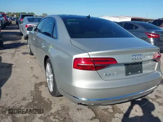 2015 Audi A8 3.0T with VIN WAU3GAFD5FN034341, listed as a IAAI auction lot 40892275 with 87,713 mi miles and . Bid and sale history available at DreamBid. Image 3.