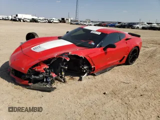 2017 Chevrolet Corvette with VIN 1G1Y12D76H5109315, listed as a Copart auction lot 69497114 with 15,993 mi miles and Salvage title. Bid and sale history available at DreamBid. Image 1.