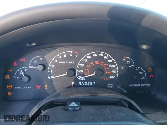 2002 Ford Explorer XLT with VIN 1FMDU73W72ZC29560, listed as a Copart auction lot 47484755 with 77,388 mi miles and Salvage title. Bid and sale history available at DreamBid. Image 9.