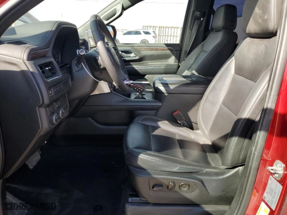 2021 Chevrolet Tahoe LT with VIN 1GNSCNKD6MR424580, listed as a Copart auction lot 46361905 with 62,488 mi miles and Salvage Title. Bid and sale history available at carsss.com. Image 7.
