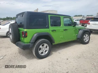 2020 Jeep Wrangler Unlimited Sport S с VIN 1C4HJXDN2LW113951, выставлен на аукционе Copart как лот 58082405 с пробегом 122 591 миль миль и Списание • Salvage title. История ставок и продаж доступна на DreamBid. Изображение 3.