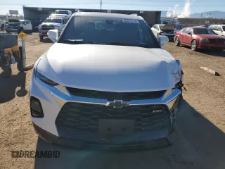 2021 Chevrolet Blazer RS with VIN 3GNKBKRS1MS527201, listed as a Copart auction lot 83825174 with 40,077 mi miles and Salvage title. Bid and sale history available at DreamBid. Image 5.