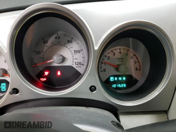 2008 Chrysler PT Cruiser with VIN 3A8FY48B48T119306, listed as a Copart auction lot 78607804 with 121,529 mi miles and Salvage Title. Bid and sale history available at DreamBid. Image 9.