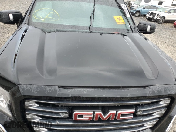 2021 GMC Sierra 1500 AT4 with VIN 3GTU9EET9MG326162, listed as a Copart auction lot 79265244 with 0 mi miles and Salvage Title. Bid and sale history available at carsss.com. Image 11.