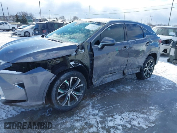 2017 Lexus RX with VIN 2T2BZMCA2HC077492, listed as a IAAI auction lot 41364331 with 78,638 mi miles. Bid and sale history available at carsss.com. Image 6.