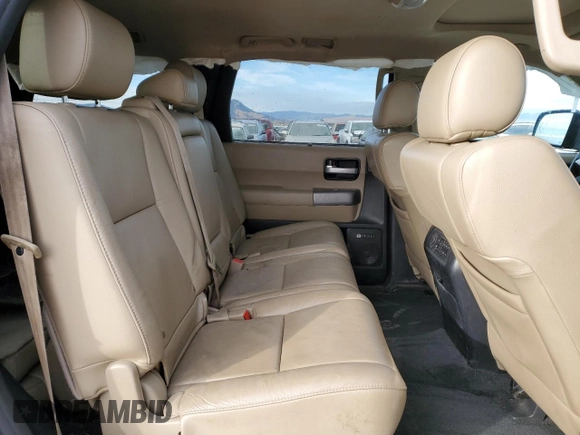 2012 Toyota Sequoia Limited with VIN 5TDJY5G15CS070653, listed as a Copart auction lot 77970984 with 146,405 mi miles and Salvage Title. Bid and sale history available at carsss.com. Image 11.