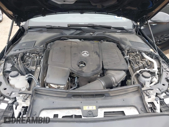2022 Mercedes-Benz C 300 with VIN W1KAF4GB8NR046010, listed as a IAAI auction lot 41884770 with 34,972 mi miles and . Bid and sale history available at DreamBid. Image 10.