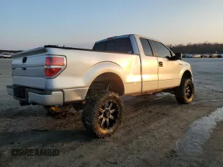 2009 Ford F-150 STX with VIN 1FTRX12879KB52256, listed as a Copart auction lot 44255075 with 211,613 mi miles and Salvage Title. Bid and sale history available at carsss.com. Image 3.