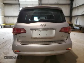 2013 Infiniti QX56 with VIN JN8AZ2NE1D9041608, listed as a Copart auction lot 82826824 with 141,883 mi miles and Salvage Title. Bid and sale history available at carsss.com. Image 6.
