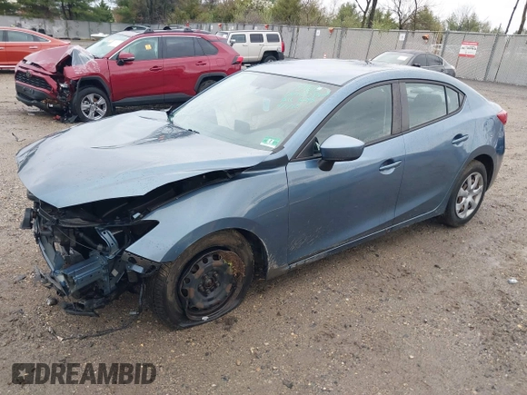2016 Mazda 3 i Sport with VIN JM1BM1T72G1291438, listed as a IAAI auction lot 41954903 with 89,766 mi miles and . Bid and sale history available at DreamBid. Image 2.