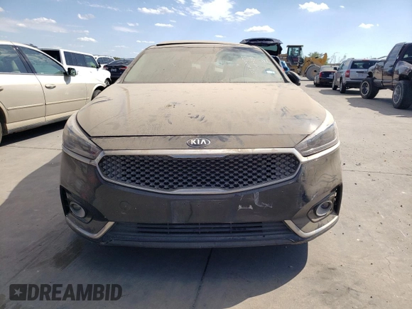 2017 Kia Cadenza Premium with VIN KNALC4J16H5046026, listed as a Copart auction lot 68608473 with 96,805 mi miles and Salvage Title. Bid and sale history available at carsss.com. Image 5.