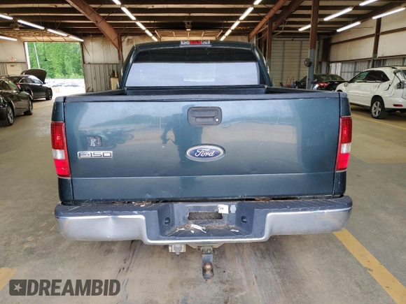 2005 Ford F-150 XLT with VIN 1FTRW12W45KC63908, listed as a Copart auction lot 54019655 with 262,966 mi miles and Clean Title. Bid and sale history available at DreamBid. Image 6.