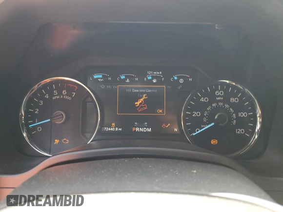 2020 Ford F-150 XL с VIN 1FTEW1E44LFC54253, выставлен на аукционе Copart как лот 62840295 с пробегом 72 440 миль миль и Списание • Salvage title. История ставок и продаж доступна на DreamBid. Изображение 9.