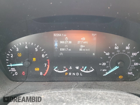 2020 Ford Escape SE with VIN 1FMCU9G61LUB27963, listed as a Copart auction lot 55820095 with 82,264 mi miles and Salvage title. Bid and sale history available at DreamBid. Image 9.