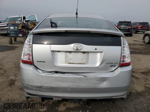 2008 Toyota Prius with VIN JTDKB20U983429911, listed as a Copart auction lot 51939225 with 123,940 mi miles and Salvage Title. Bid and sale history available at carsss.com. Image 6.