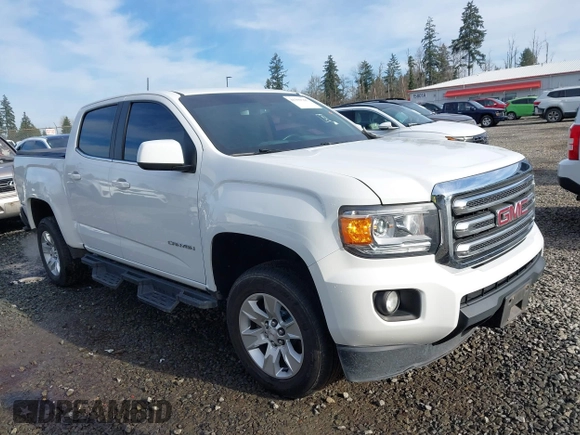 2017 GMC Canyon 2WD SLE with VIN 1GTG5CEN8H1230185, listed as a IAAI auction lot 41391765 with 101,443 mi miles. Bid and sale history available at carsss.com. Image 1.