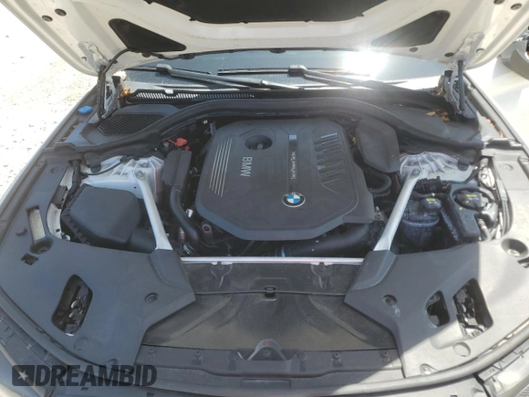 2018 BMW 5 Series 540i with VIN WBAJE5C58JWA96615, listed as a Copart auction lot 56117205 with 87,211 mi miles and Salvage title. Bid and sale history available at DreamBid. Image 11.
