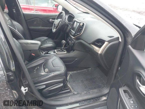 2014 Jeep Cherokee Limited with VIN 1C4PJLDS7EW283526, listed as a IAAI auction lot 41718517 with 129,868 mi miles. Bid and sale history available at carsss.com. Image 5.
