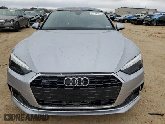 2020 Audi A5 Sportback Premium Plus with VIN WAUCNCF52LA018224, listed as a Copart auction lot 37165944 with 29,722 mi miles. Bid and sale history available at carsss.com. Image 5.