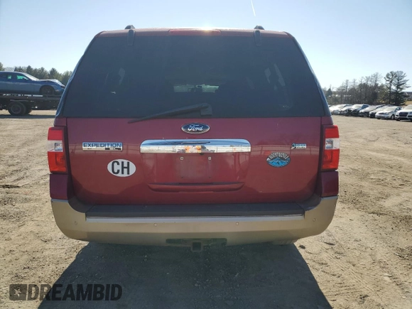 2014 Ford Expedition EL XLT with VIN 1FMJK1J59EEF51211, listed as a Copart auction lot 48512365 with 92,543 mi miles and Salvage Title. Bid and sale history available at carsss.com. Image 6.