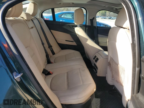2017 Jaguar XE with VIN SAJAE4BN6HA972747, listed as a Copart auction lot 85415574 with 80,870 mi miles and Salvage Title. Bid and sale history available at DreamBid. Image 10.