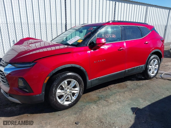 2019 Chevrolet Blazer with VIN 3GNKBBRA4KS586828, listed as a IAAI auction lot 41695381 with 85,032 mi miles. Bid and sale history available at carsss.com. Image 17.