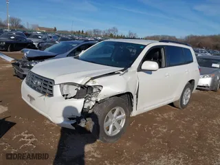 2009 Toyota Highlander with VIN JTEDS41A792088956, listed as a IAAI auction lot 41551707 with 203,863 mi miles. Bid and sale history available at carsss.com. Image 2.