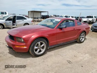 2006 Ford Mustang Standard with VIN 1ZVFT80N765176984, listed as a Copart auction lot 60417305 with 161,445 mi miles and Salvage title. Bid and sale history available at DreamBid. Image 1.