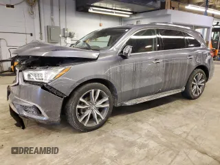 2020 Acura MDX w/Advance Pkg with VIN 5J8YD4H84LL013136, listed as a Copart auction lot 45518445 with 0 mi miles and Salvage Title. Bid and sale history available at carsss.com. Image 1.