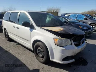 2011 Dodge Grand Caravan with VIN 2D4JN1AG4BR651747, listed as a Copart auction lot 48582855 with Not Provided miles and Salvage Title. Bid and sale history available at DreamBid. Image 4.