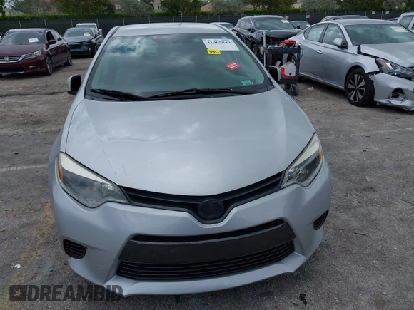 2015 Toyota Corolla L with VIN 2T1BURHE3FC357768, listed as a IAAI auction lot 41965849 with 137,166 mi miles and . Bid and sale history available at DreamBid. Image 6.