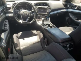 2017 Nissan Maxima Platinum with VIN 1N4AA6AP6HC385371, listed as a Copart auction lot 53224515 with 104,266 mi miles and Salvage Title. Bid and sale history available at carsss.com. Image 8.