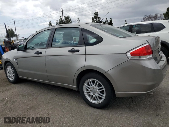 2008 Ford Focus SE with VIN 1FAHP35N38W190539, listed as a Copart auction lot 54682845 with 36,661 mi miles and Salvage Title. Bid and sale history available at carsss.com. Image 2.