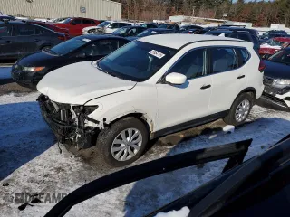 2017 Nissan Rogue S with VIN JN8AT2MV4HW009374, listed as a Copart auction lot 87854115 with 139,283 mi miles and Salvage Title. Bid and sale history available at carsss.com. Image 1.