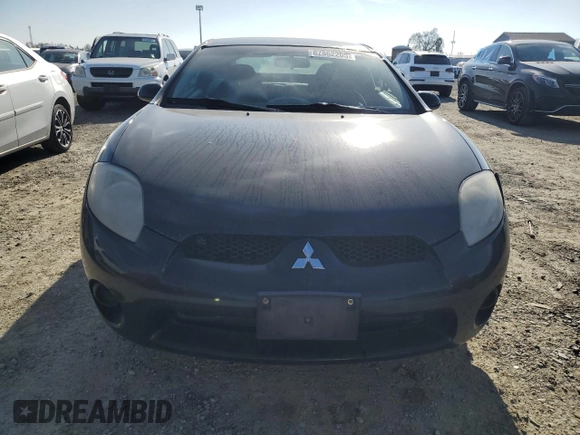 2007 Mitsubishi Eclipse GS with VIN 4A3AK24F67E011247, listed as a Copart auction lot 87862205 with 207,130 mi miles and Salvage Title. Bid and sale history available at carsss.com. Image 5.
