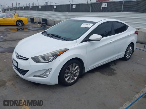 2016 Hyundai Elantra SE with VIN 5NPDH4AE7GH707735, listed as a IAAI auction lot 42460102 with 104,022 mi miles and . Bid and sale history available at DreamBid. Image 2.